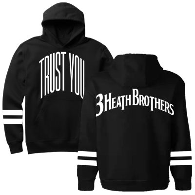 3 Heath Brothers Trust You Hoodie - Black